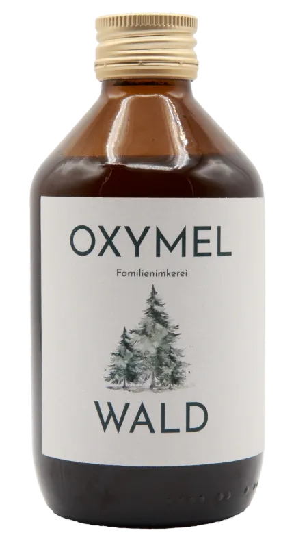 Flasche Oxymel Wald